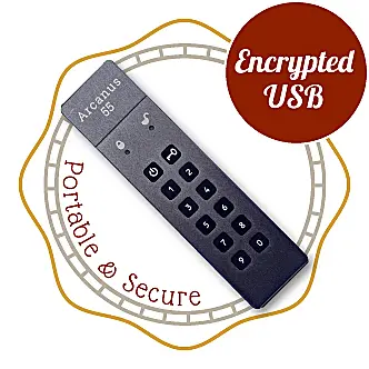 Arcanus 55 is the complete personal security stack. Your passwords and private documents are kept safe on a portable encrypted USB drive.